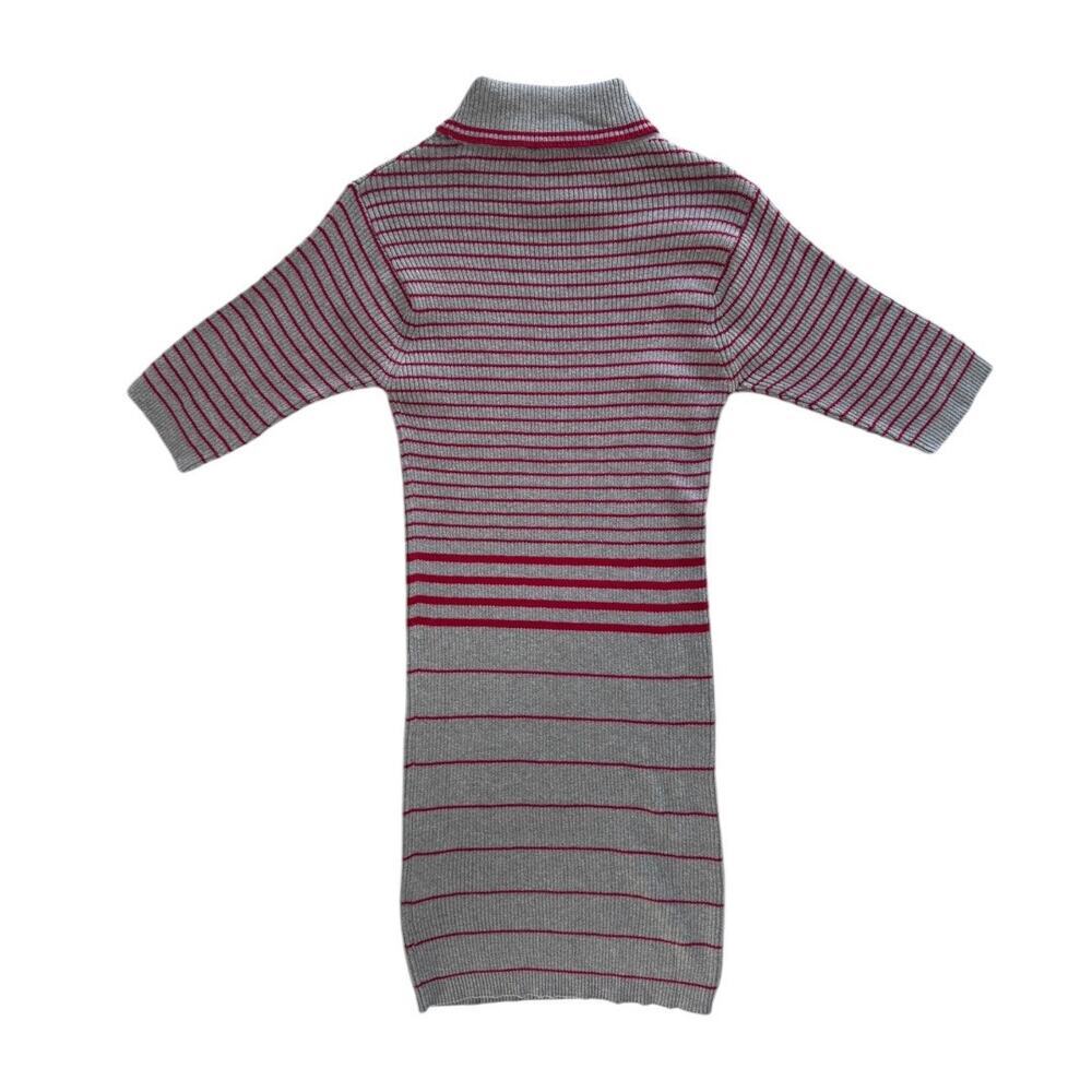 AREA STARS Striped Knit Bodycon Dress - Size Large - NWOT - Picture 3 of 5